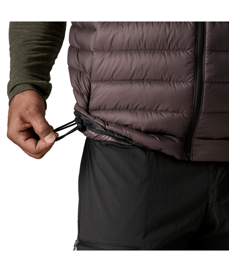 Men's Down Sweater Vest in Den Brown | Photo 5 | Patagonia