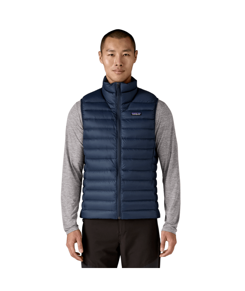Men's Down Sweater Vest in New Navy | Photo 2 | Patagonia