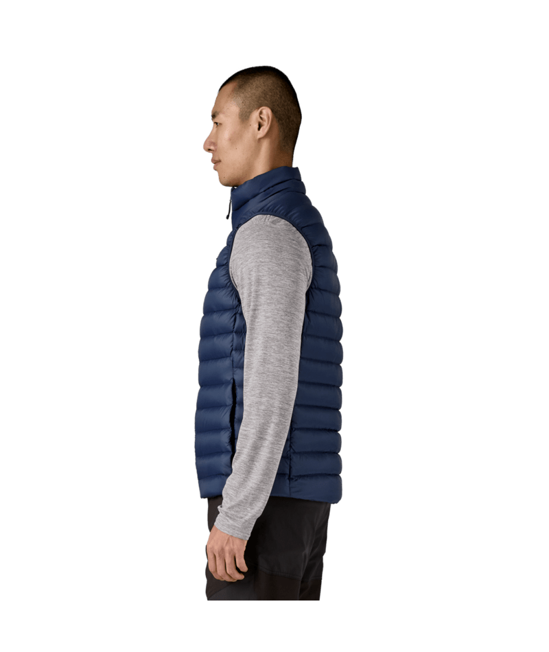 Men's Down Sweater Vest in New Navy | Photo 4 | Patagonia