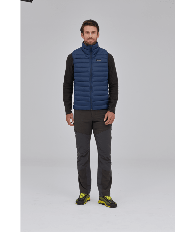 Men's Down Sweater Vest in New Navy | Photo 7 | Patagonia