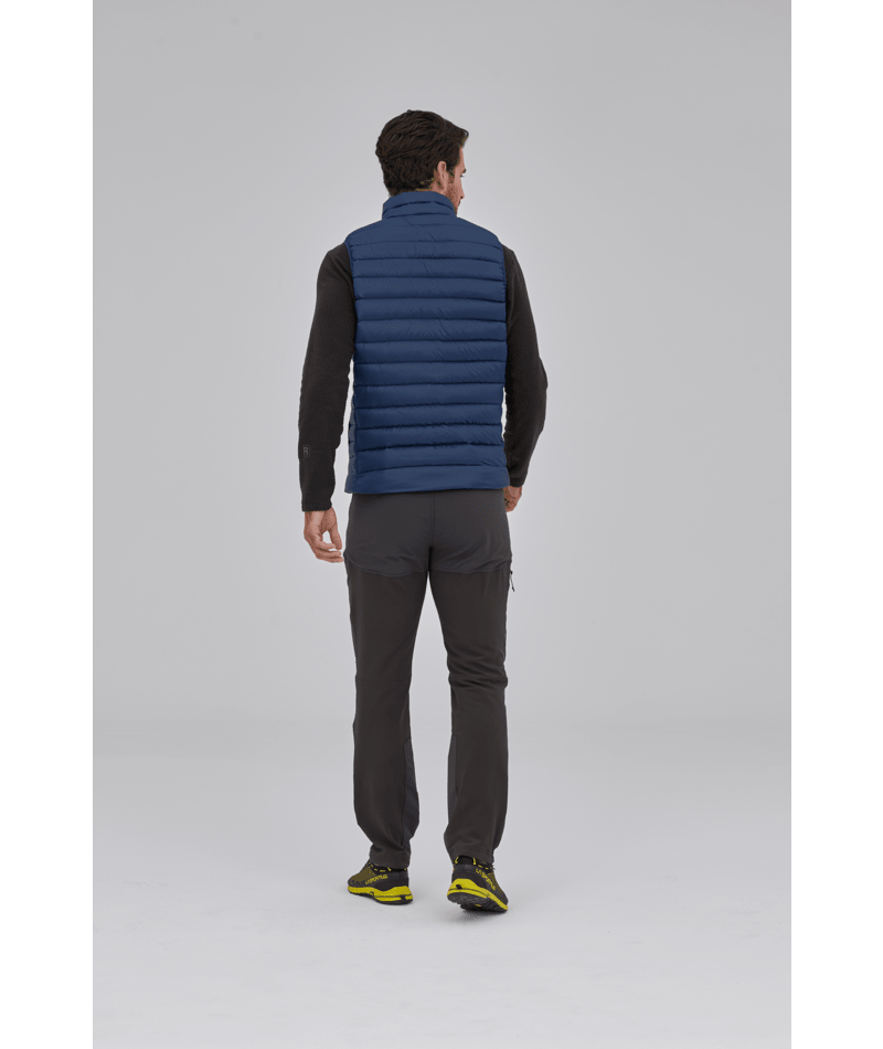 Men's Down Sweater Vest in New Navy | Photo 9 | Patagonia