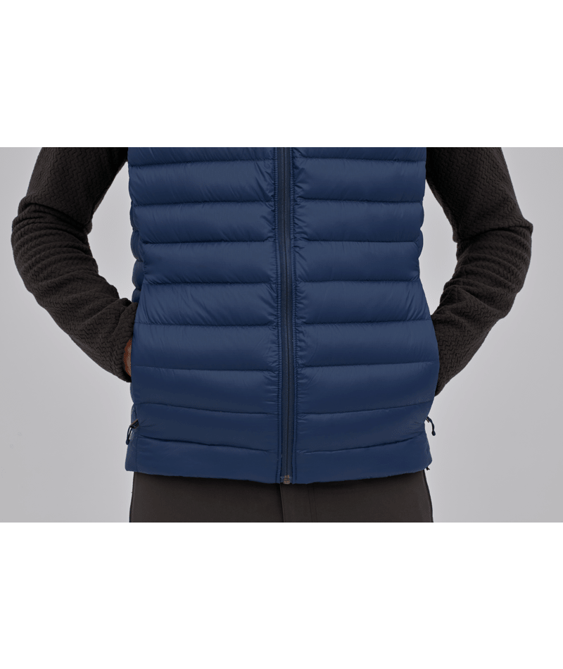 Men's Down Sweater Vest in New Navy | Photo 10 | Patagonia