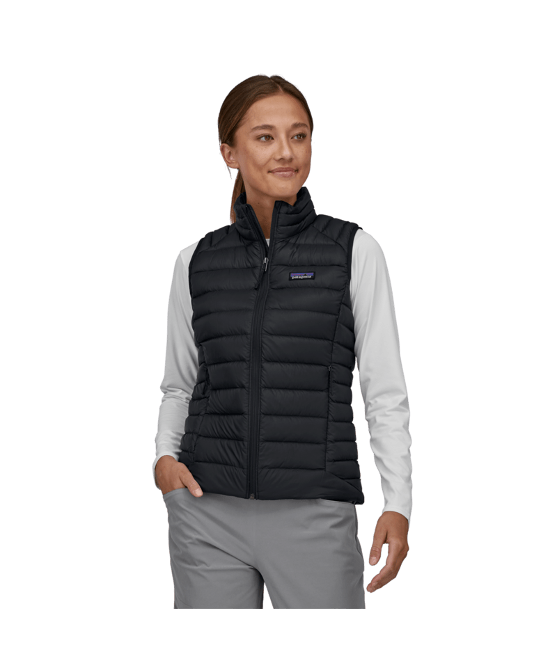 Women's Down Sweater Vest in Black | Photo 6 | Patagonia