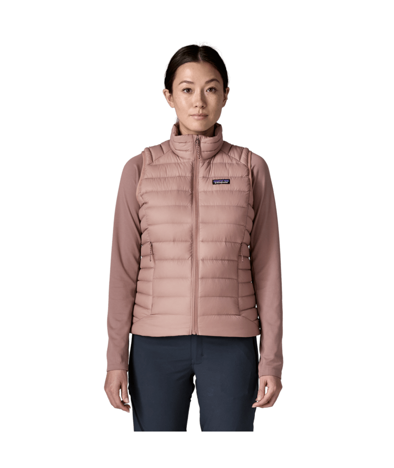 Women's Down Sweater Vest in Moonrise Taupe | Photo 2 | Patagonia