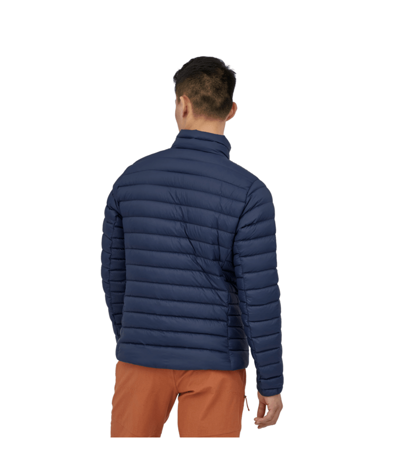 Men's Down Sweater in New Navy | Photo 11 | Patagonia