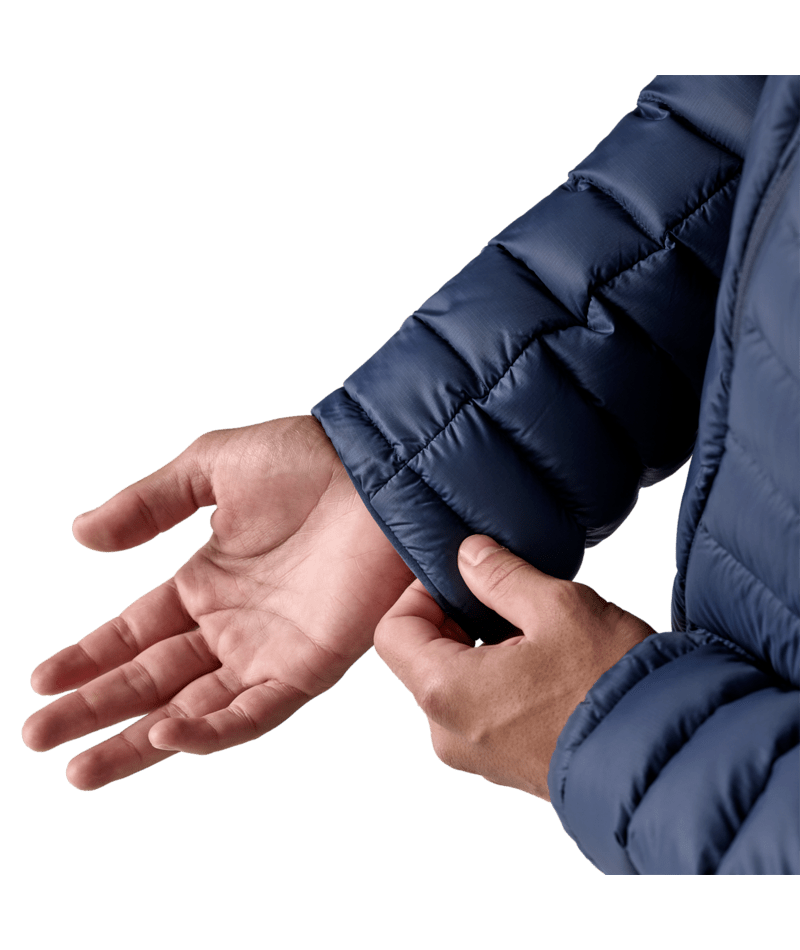 Men's Down Sweater in New Navy | Photo 15 | Patagonia