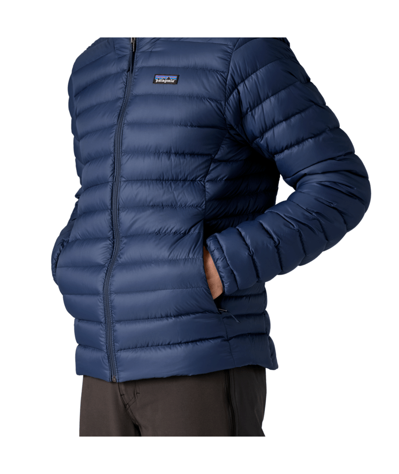 Men's Down Sweater in New Navy | Photo 18 | Patagonia