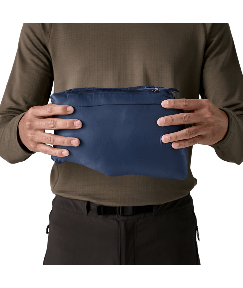Men's Down Sweater in New Navy | Photo 19 | Patagonia