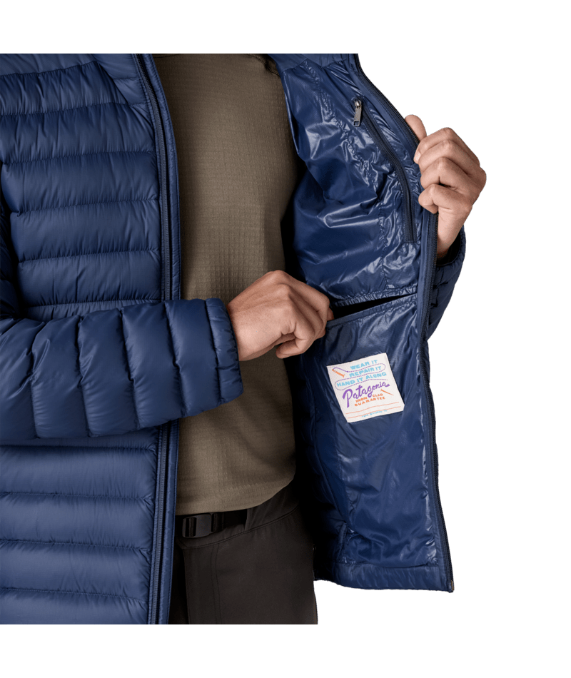 Men's Down Sweater in New Navy | Photo 3 | Patagonia