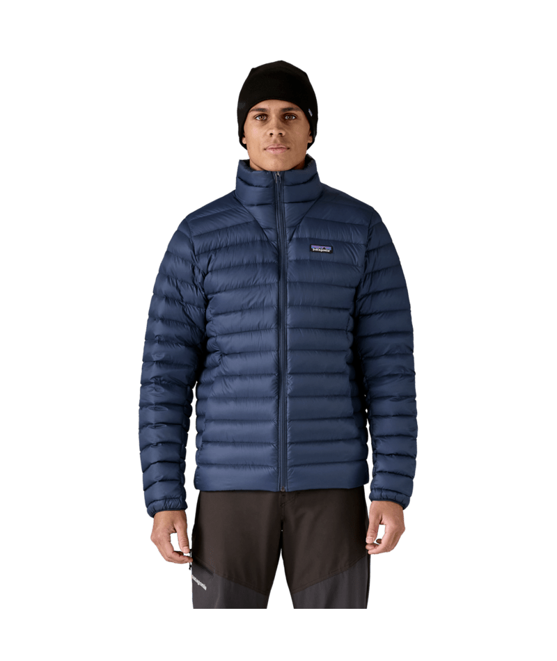 Men's Down Sweater in New Navy | Photo 4 | Patagonia