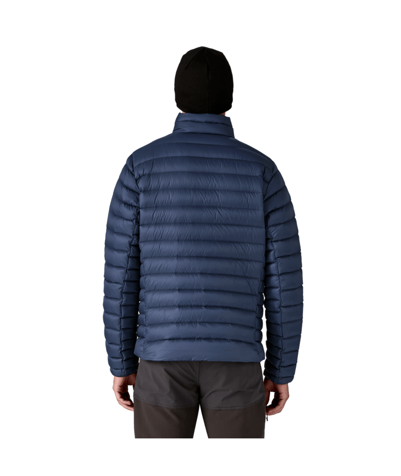 Men's Down Sweater in New Navy | Photo 5 | Patagonia