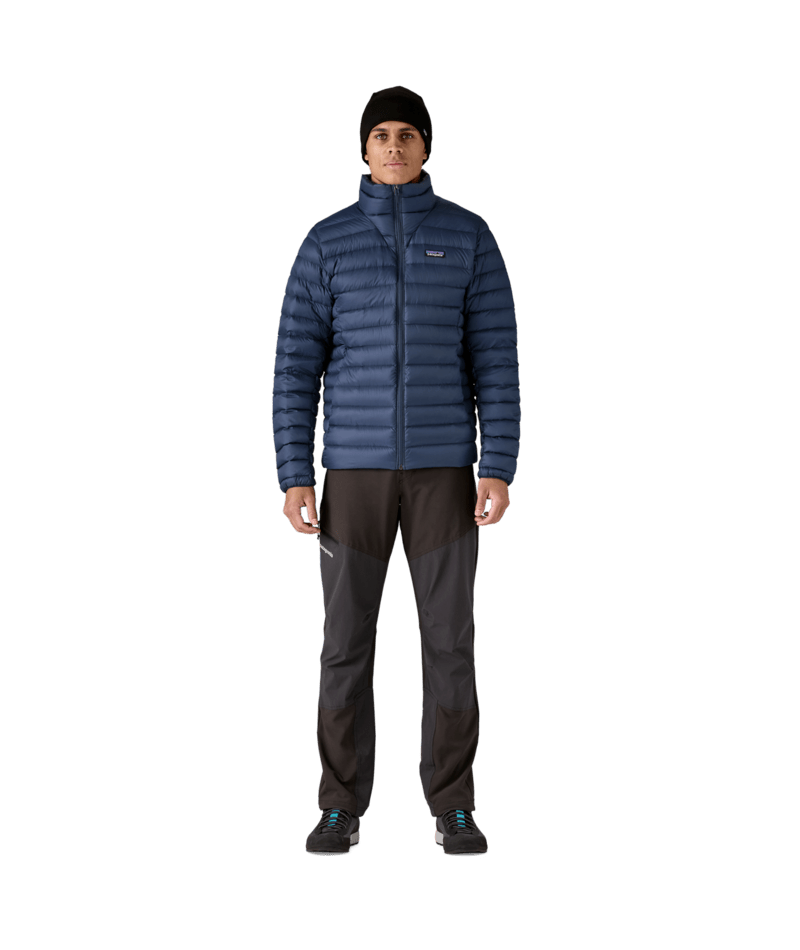 Men's Down Sweater in New Navy | Photo 6 | Patagonia