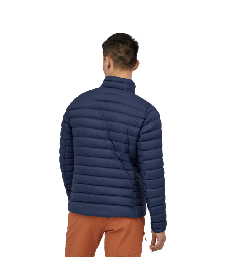 Men's Down Sweater in New Navy | Photo 8 | Patagonia