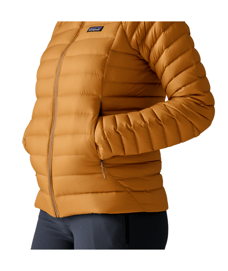 Women's Down Sweater in Cinnamon Brown | Photo 8 | Patagonia