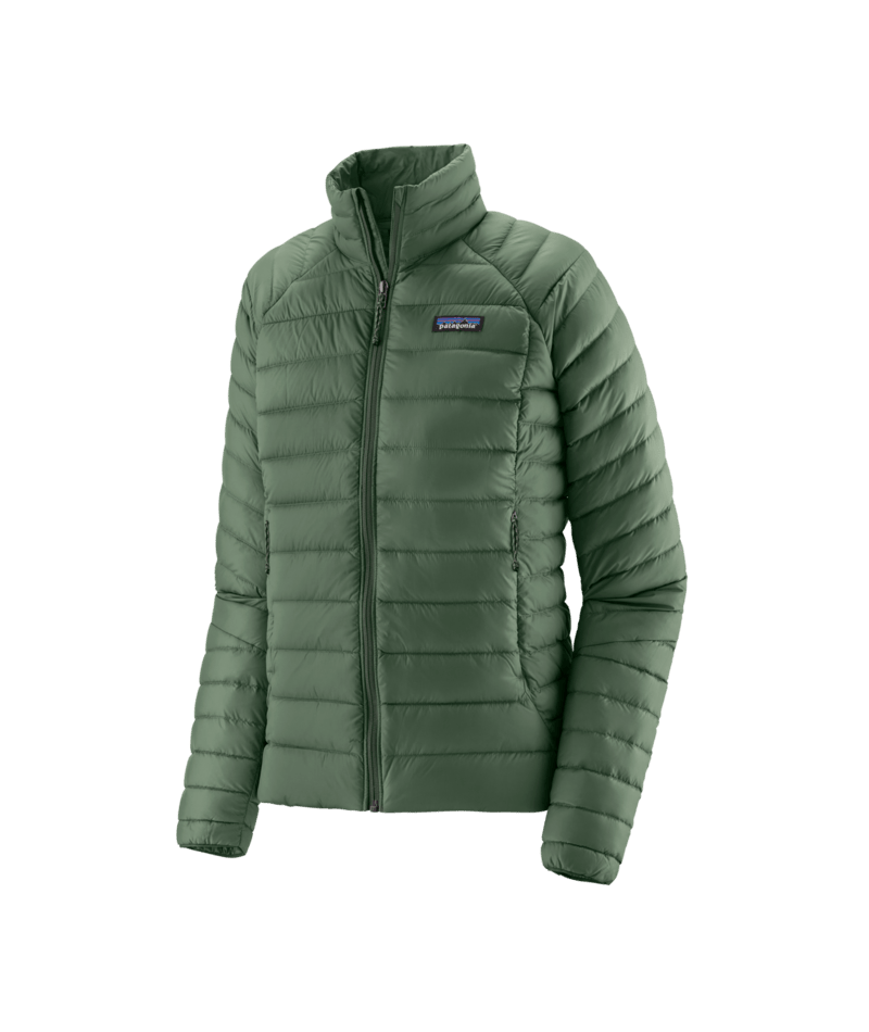Women's Down Sweater in Canopy Green | Photo 1 | Patagonia