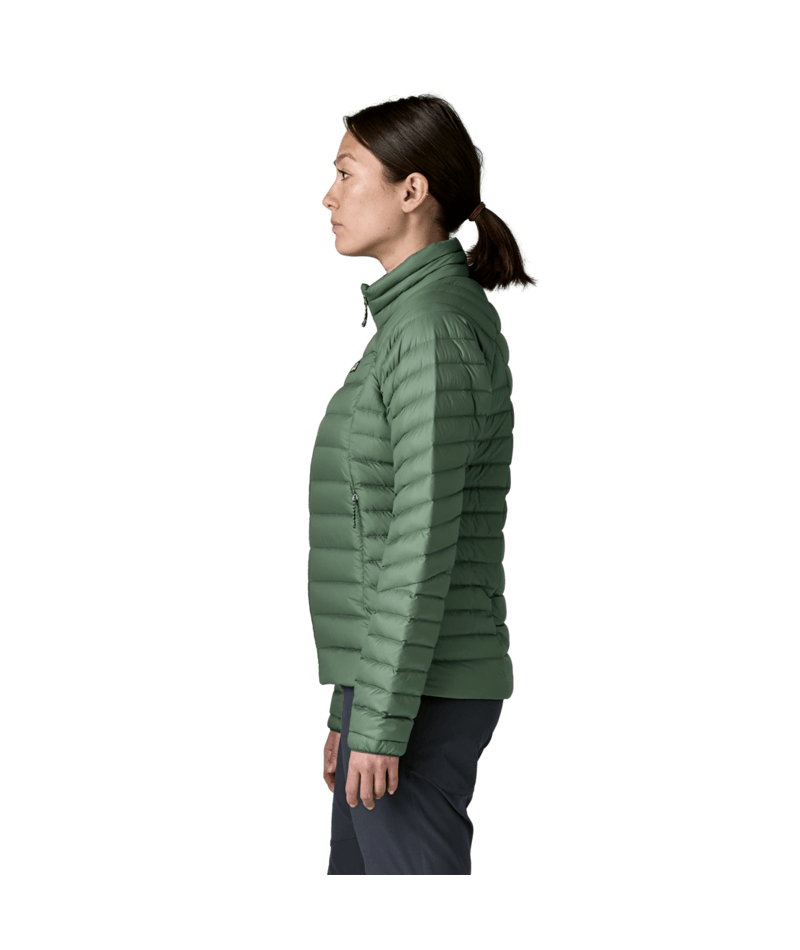 Women's Down Sweater in Canopy Green | Photo 4 | Patagonia