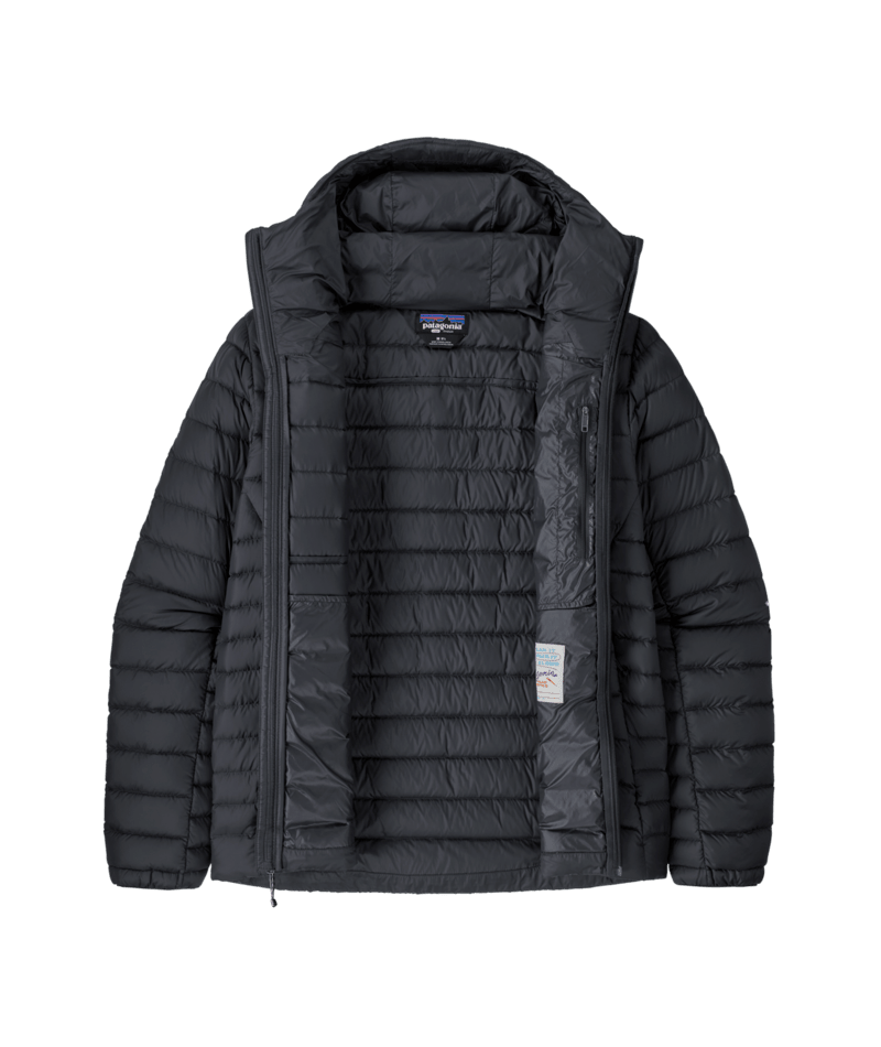Men's Down Sweater Hoody in Black | Photo 13 | Patagonia