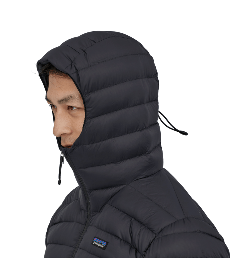 Men's Down Sweater Hoody in Black | Photo 20 | Patagonia