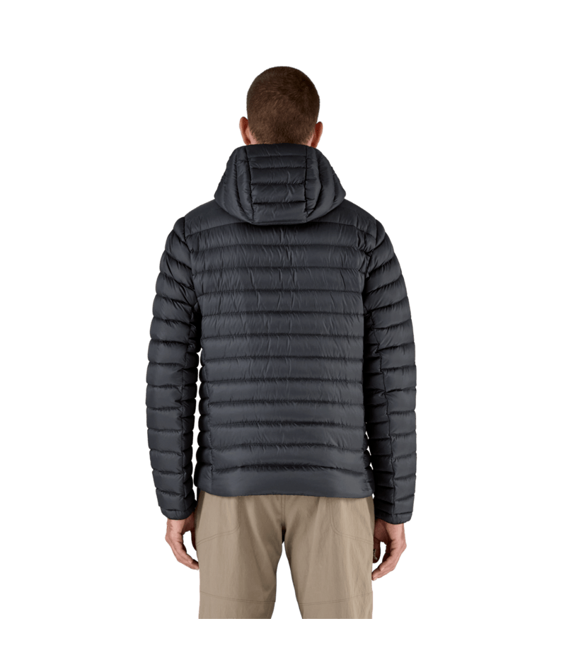 Men's Down Sweater Hoody in Black | Photo 6 | Patagonia