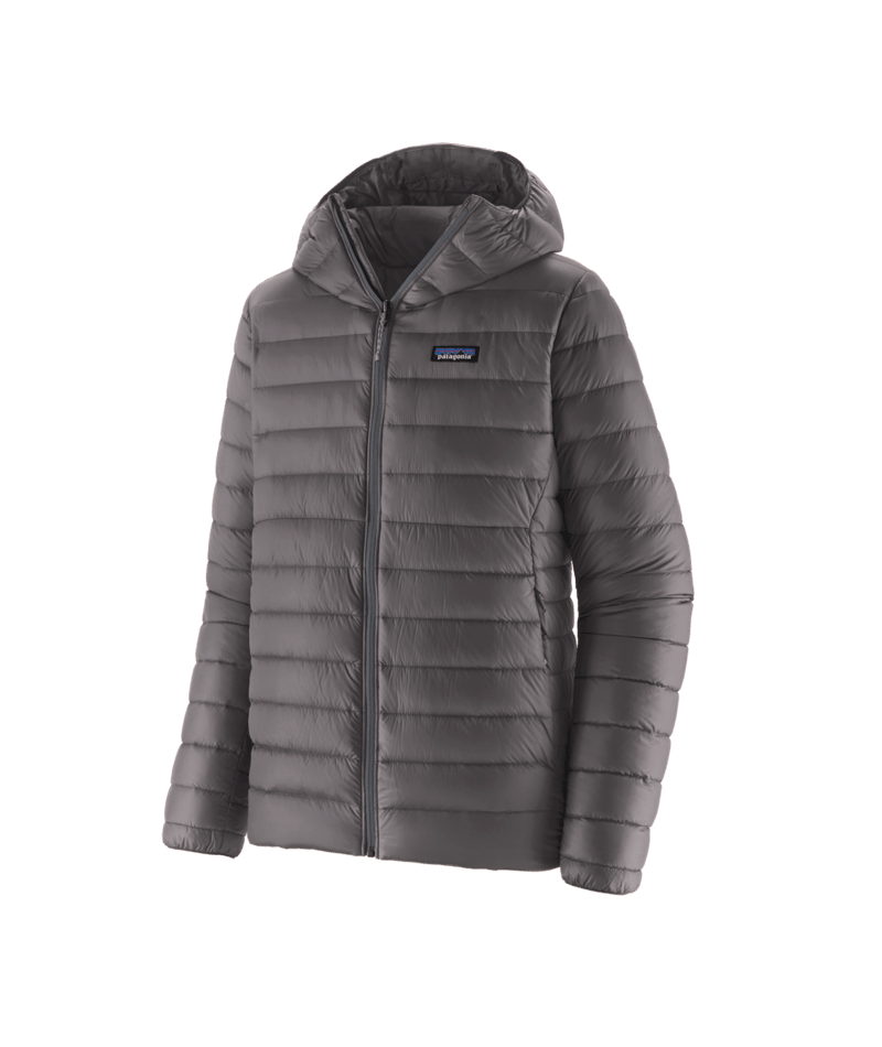 Men's Down Sweater Hoody in FORGE GREY W/FORGE GREY | Photo 1 | Patagonia
