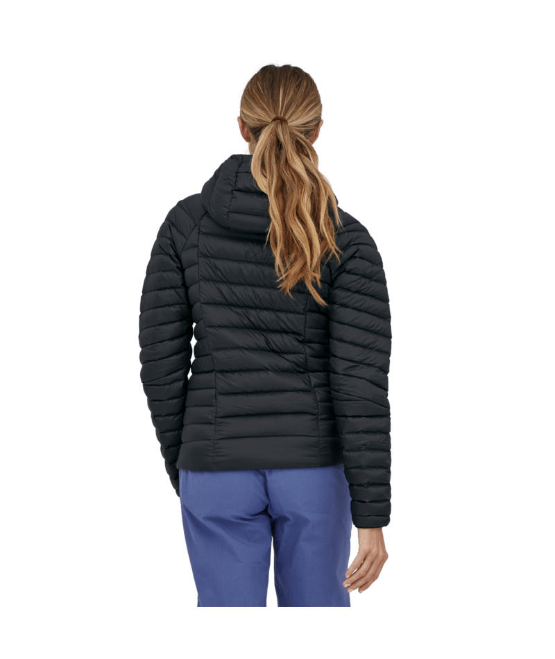 Women's Down Sweater Hoody in Black | Photo 13 | Patagonia