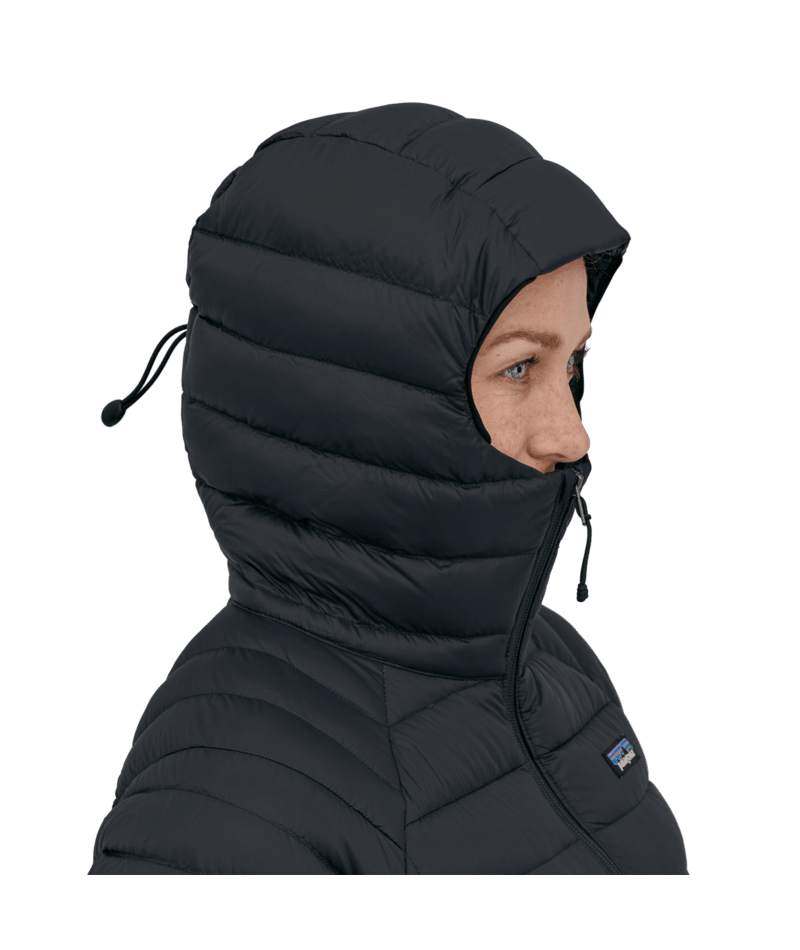 Women's Down Sweater Hoody in Black | Photo 21 | Patagonia