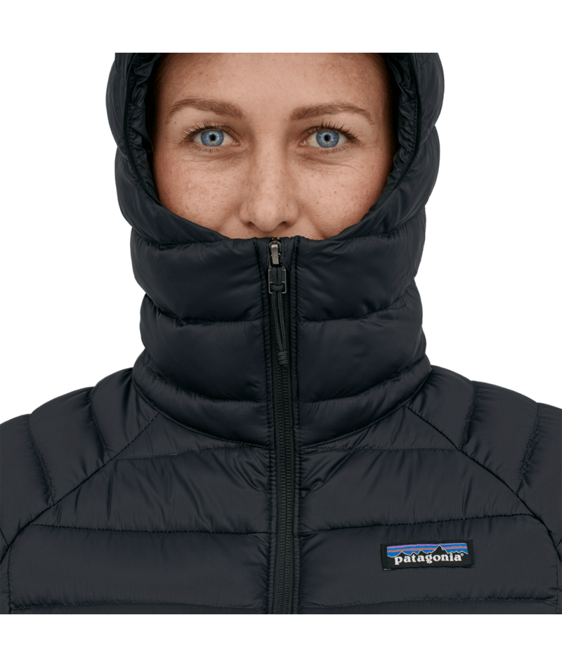 Women's Down Sweater Hoody in Black | Photo 25 | Patagonia