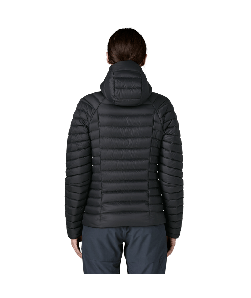 Women's Down Sweater Hoody in Black | Photo 9 | Patagonia