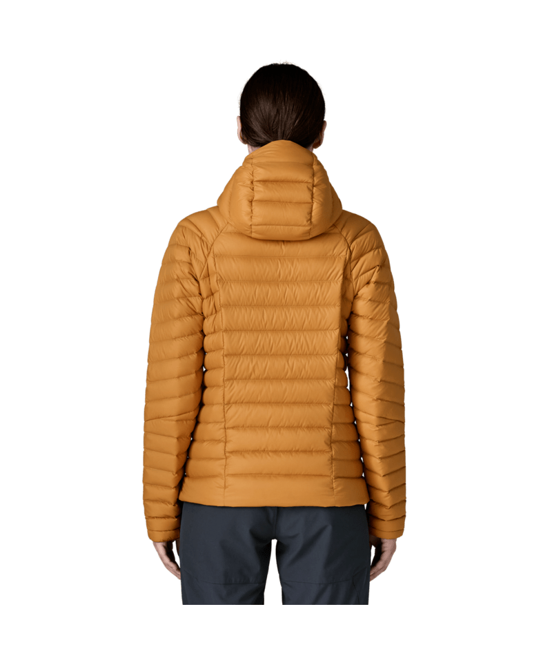 Women's Down Sweater Hoody in Cinnamon Brown | Photo 3 | Patagonia