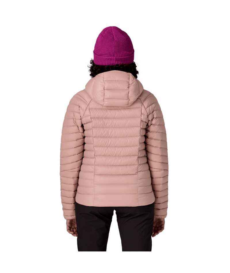 Women's Down Sweater Hoody in Moonrise Taupe | Photo 3 | Patagonia