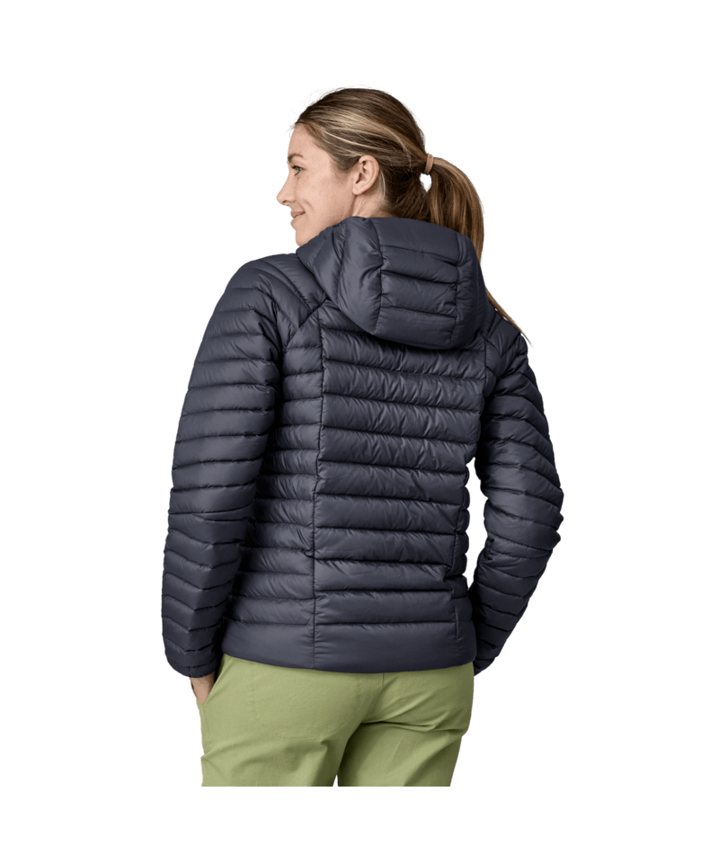 Women's Down Sweater Hoody in Smolder Blue | Photo 3 | Patagonia