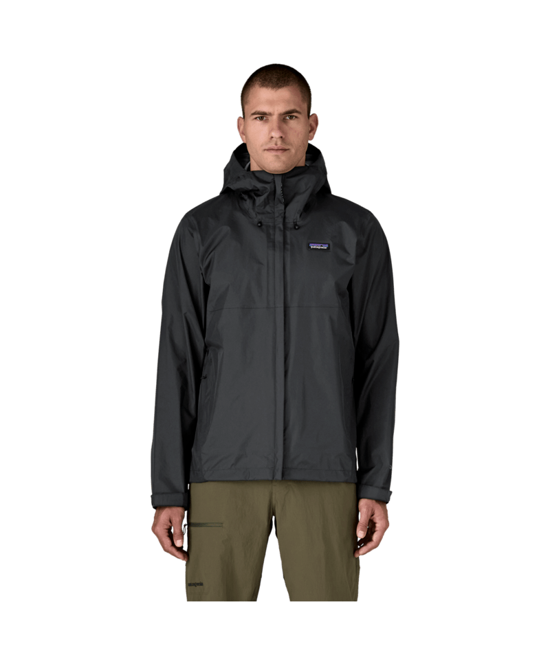 Men's Torrentshell 3L Rain Jacket in Black | Photo 4 | Patagonia