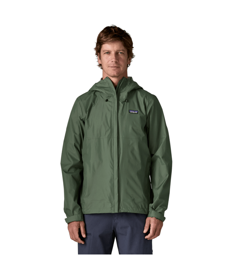 Men's Torrentshell 3L Rain Jacket in Canopy Green | Photo 2 | Patagonia