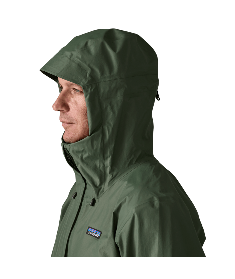 Men's Torrentshell 3L Rain Jacket in Canopy Green | Photo 6 | Patagonia