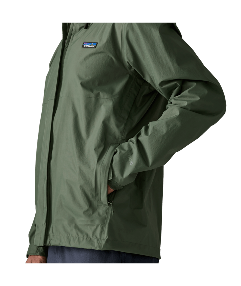 Men's Torrentshell 3L Rain Jacket in Canopy Green | Photo 7 | Patagonia