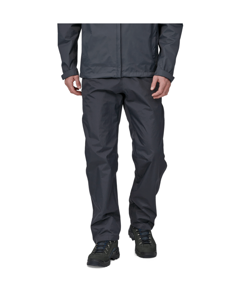 Men's Torrentshell 3L Rain Pants - Reg in Black | Photo 4 | Patagonia