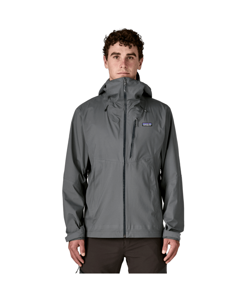 Men's Granite Crest Rain Jacket in FORGE GREY W/BLACK | Photo 2 | Patagonia