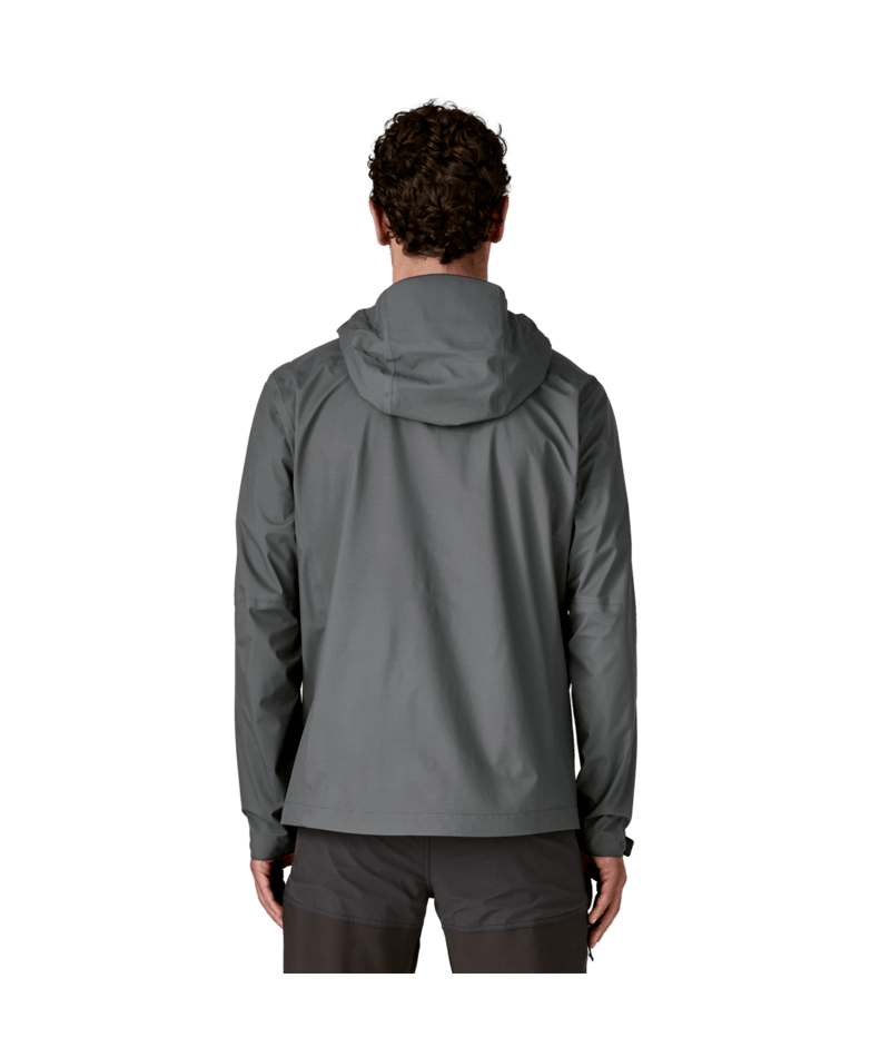 Men's Granite Crest Rain Jacket in FORGE GREY W/BLACK | Photo 3 | Patagonia