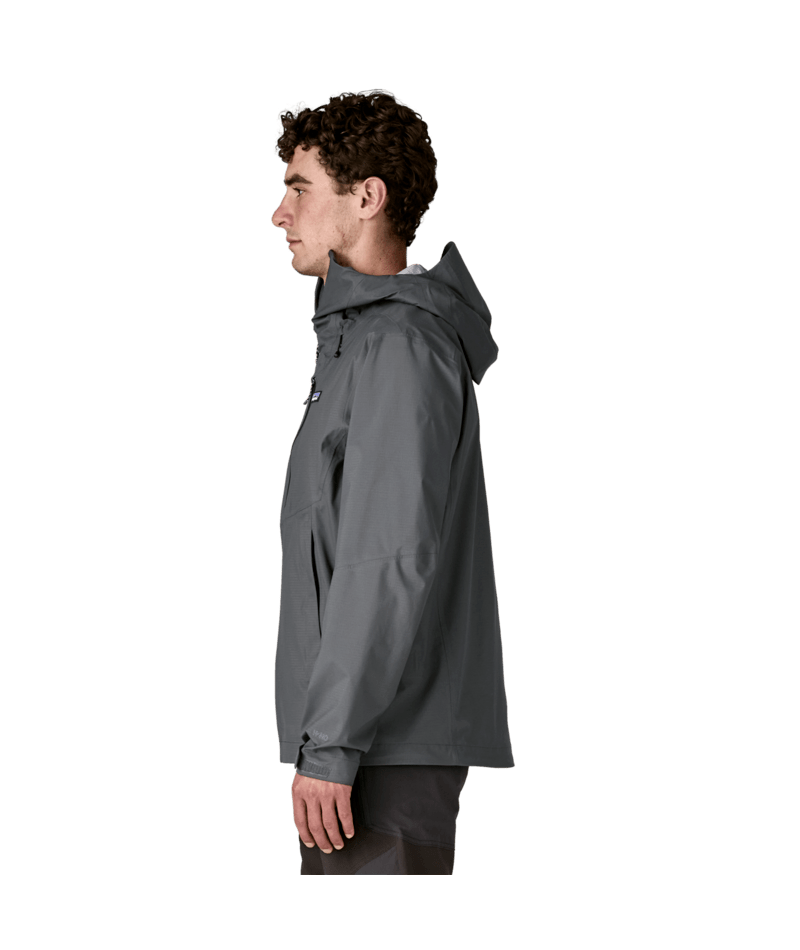 Men's Granite Crest Rain Jacket in FORGE GREY W/BLACK | Photo 4 | Patagonia