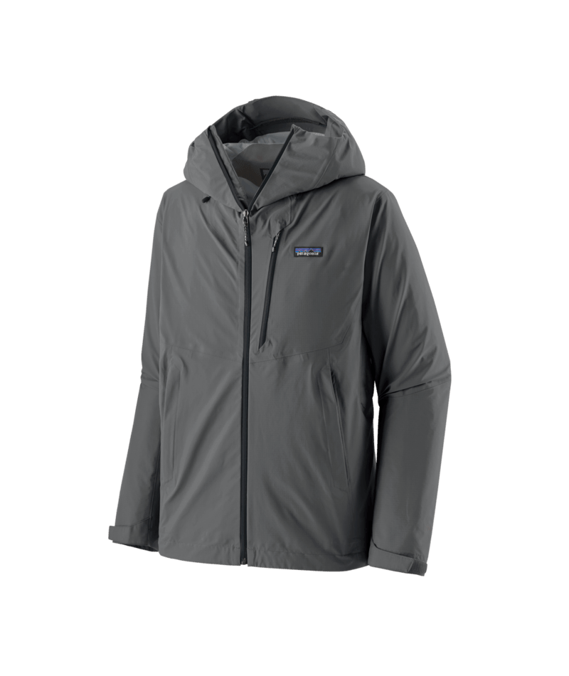 Men's Granite Crest Rain Jacket in FORGE GREY W/BLACK | Photo 1 | Patagonia