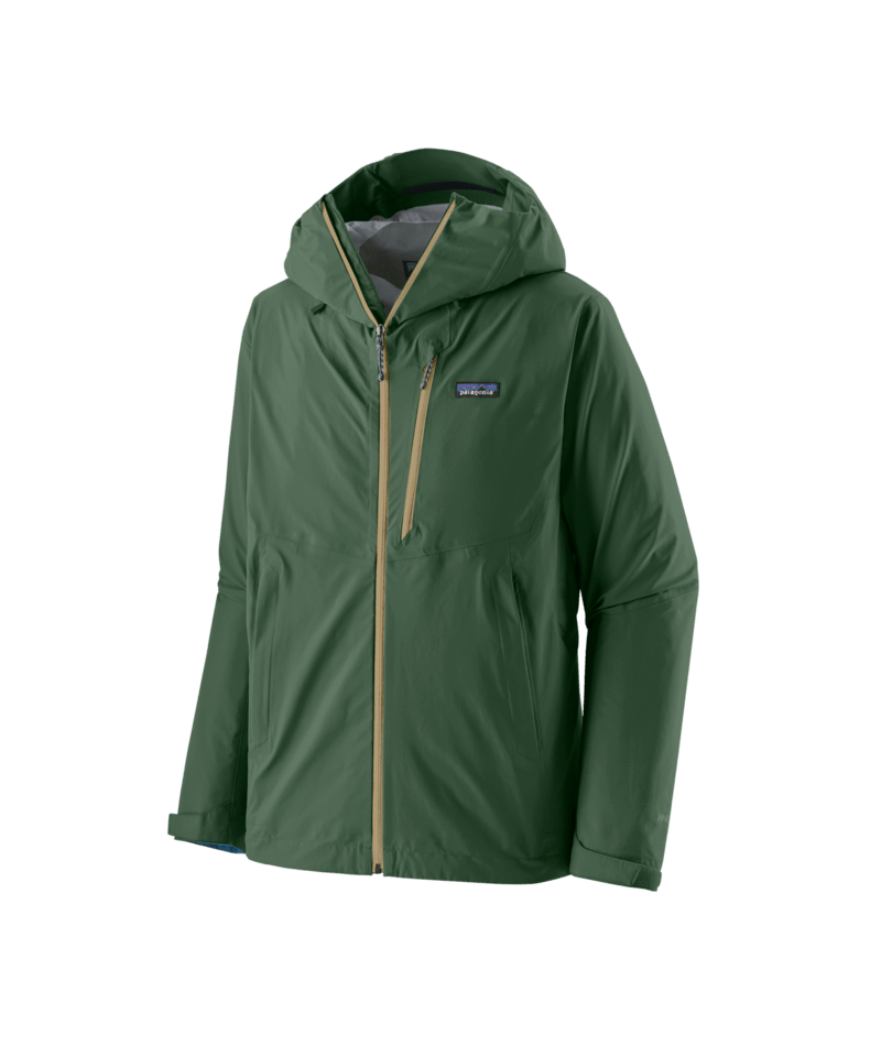 Men's Granite Crest Rain Jacket in Treeline Green | Photo 1 | Patagonia
