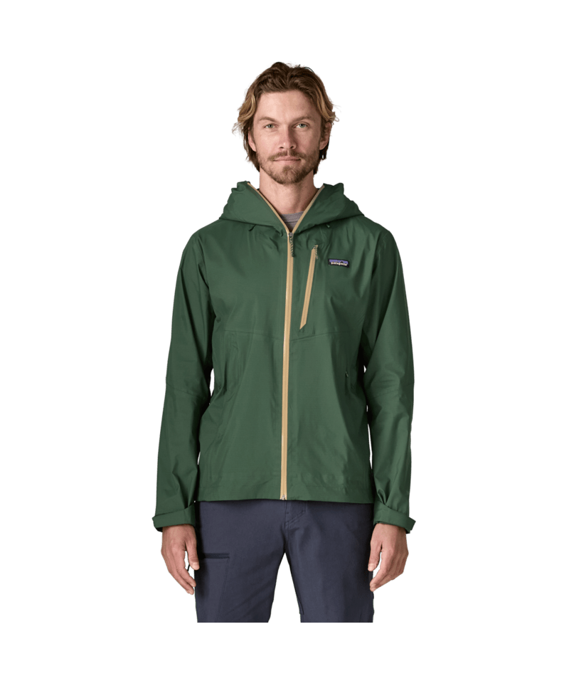Men's Granite Crest Rain Jacket in Treeline Green | Photo 2 | Patagonia