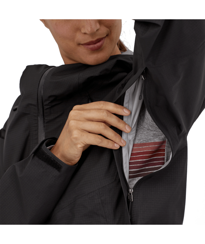 Women's Granite Crest Rain Jacket in Black | Photo 9 | Patagonia