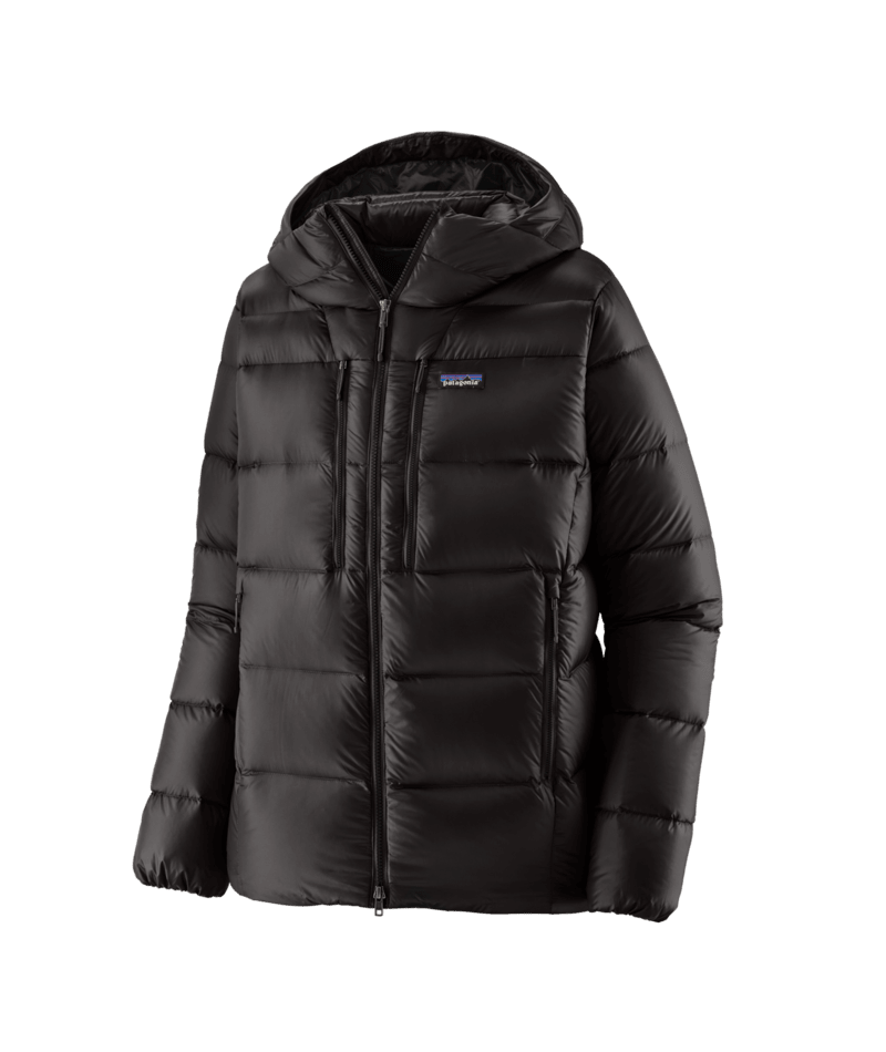Men's Fitz Roy Down Hoody in Black | Photo 1 | Patagonia