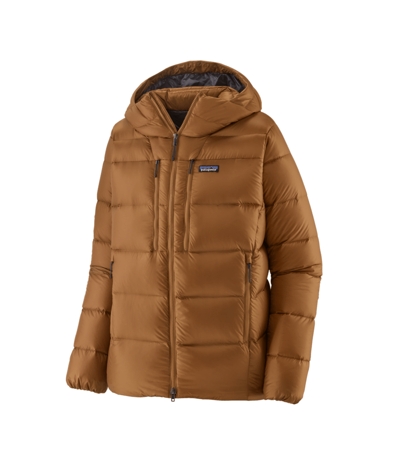 Men's Fitz Roy Down Hoody in Deer Brown | Photo 1 | Patagonia
