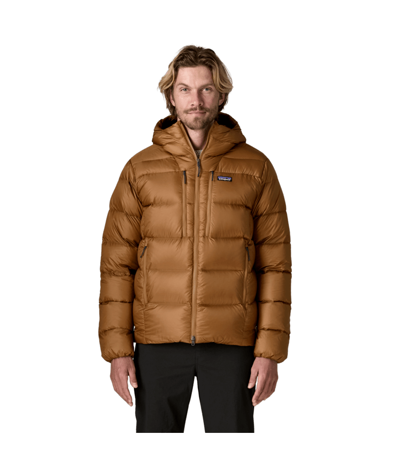 Men's Fitz Roy Down Hoody in Deer Brown | Photo 2 | Patagonia