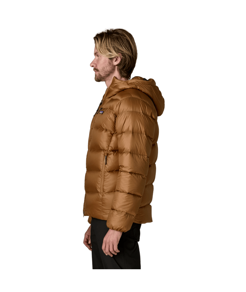 Men's Fitz Roy Down Hoody in Deer Brown | Photo 4 | Patagonia