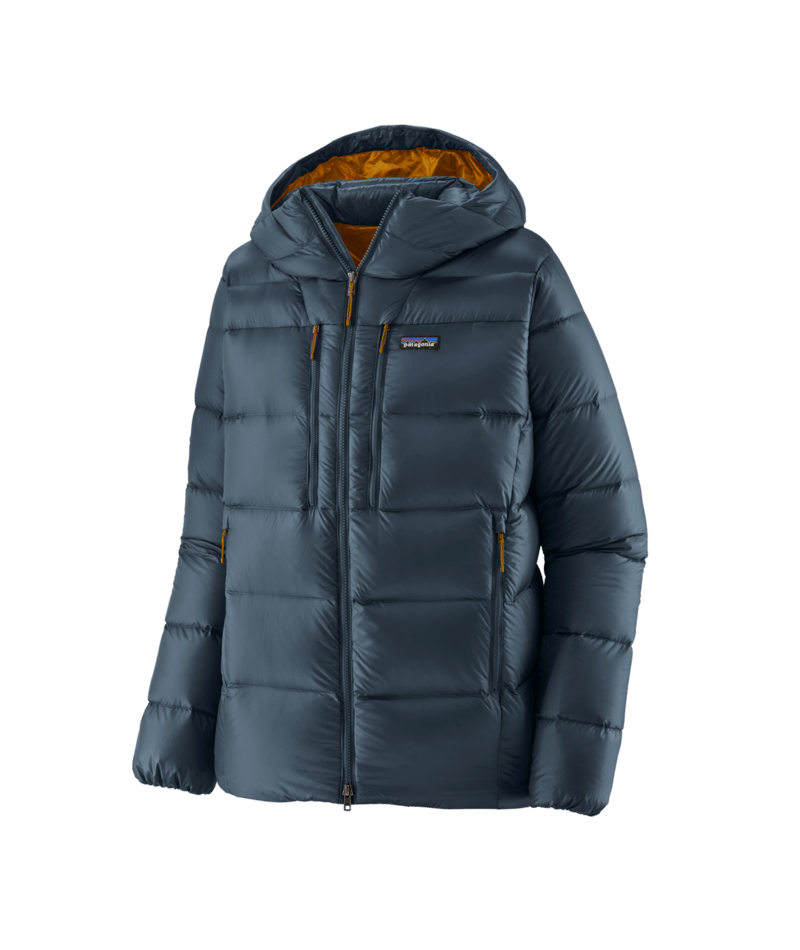 Men's Fitz Roy Down Hoody in Summit Blue | Photo 1 | Patagonia