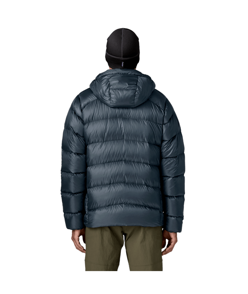Men's Fitz Roy Down Hoody in Summit Blue | Photo 3 | Patagonia