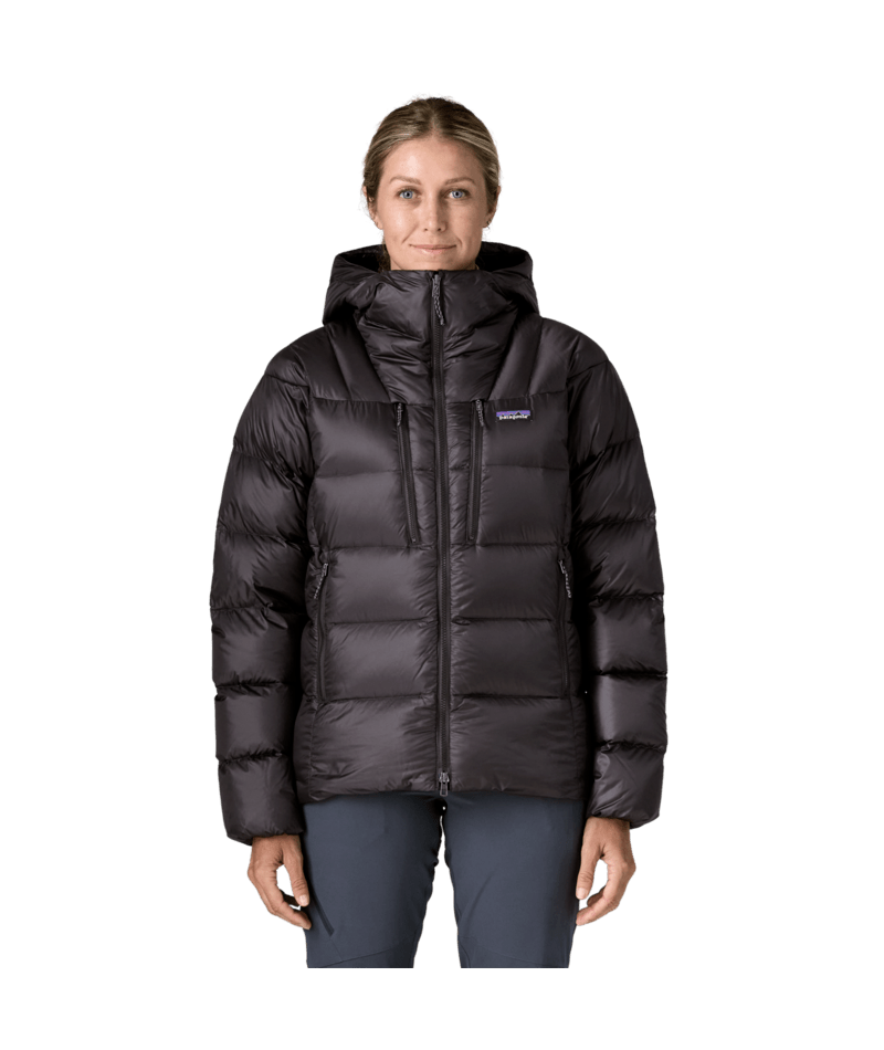 Women's Fitz Roy Down Hoody in Black | Photo 2 | Patagonia